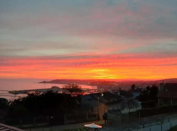 Lugar De Seixalvo Balcon アパート ポンテベドラ